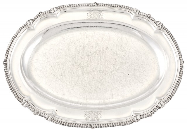 Royal Interest: Victorian Sterling Silver Platter
