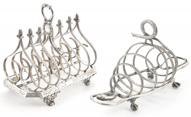 William IV Sterling Silver Toast Rack