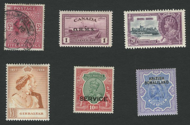 British Commonwealth Postage Stamp Collections