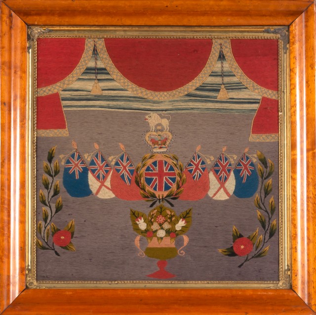 British Woolwork Picture