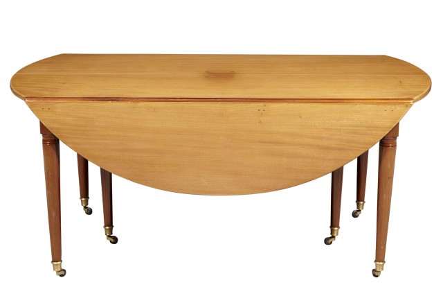 French Mahogany Extension Dining Table