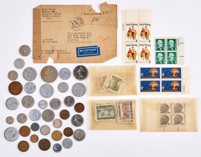 United States Stamps and Foreign Coin Group