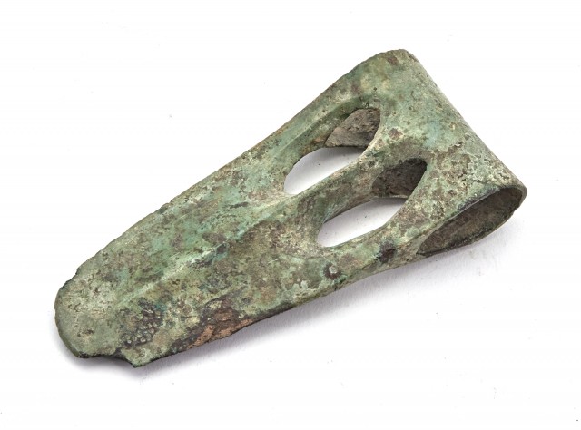 Near Eastern Bronze "Duck Bill" Axe Head  Probably Canaanite, circa