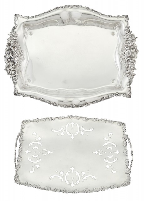 Tiffany and Co. Sterling Silver Asparagus  Tray