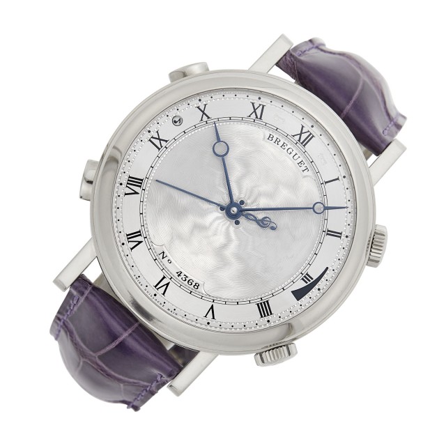 Breguet Gentleman's White Gold 'La Gazza Ladva Gioachino Rossini La Musicale' Wristwatch, Ref. 7800BB/11/9YV