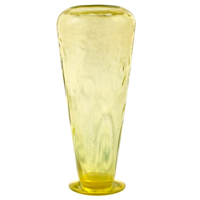 Tiffany Favrile Glass Footed Vase