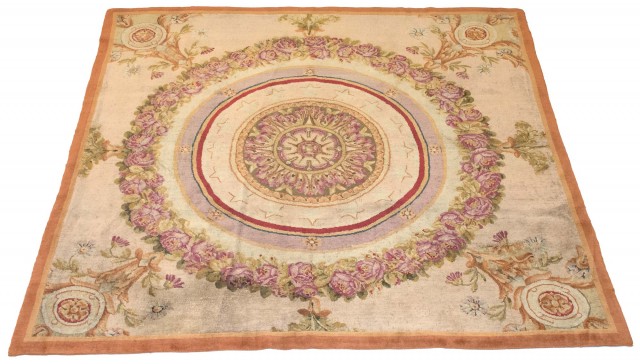 Directoire Savonnerie Carpet Fragment
