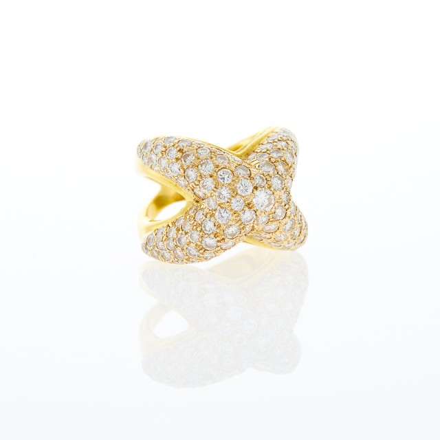 Gold and Diamond Ring