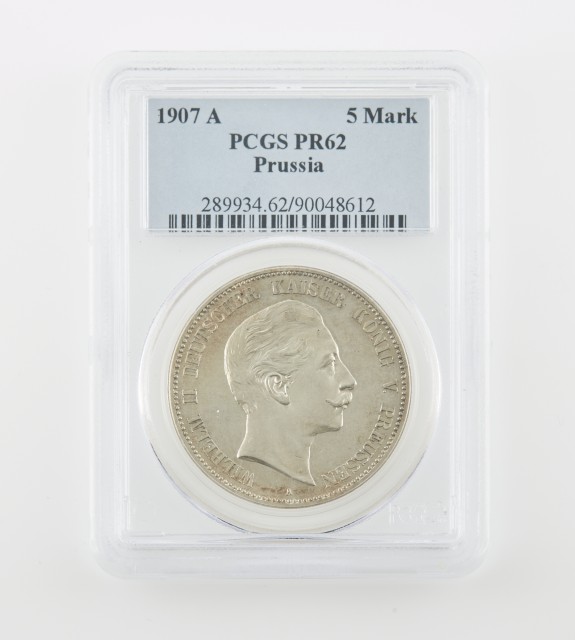 German 1907A Five Mark KM# 523