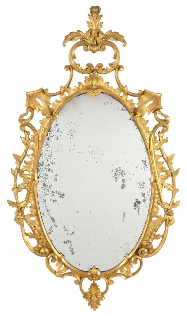 George III Giltwood Mirror