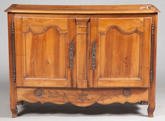French Provincial Fruitwood Buffet