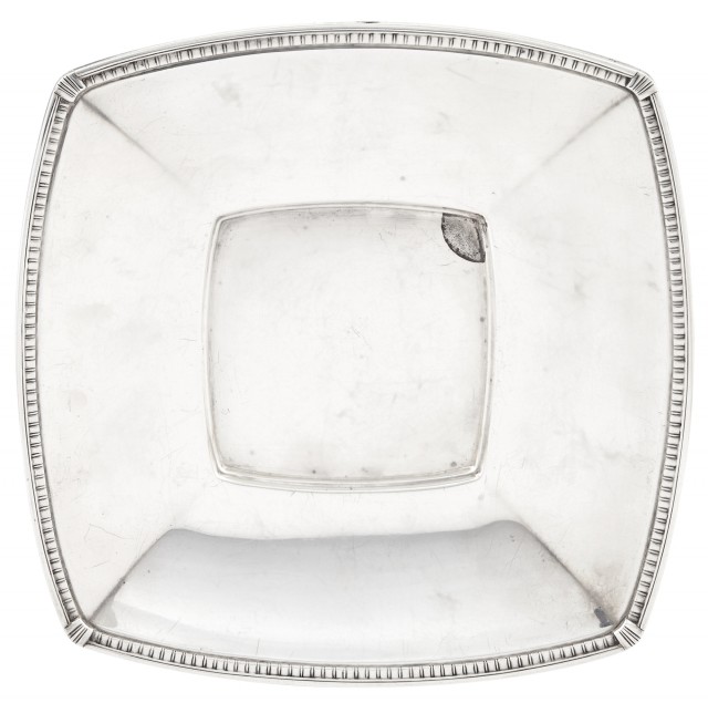 Tiffany and Co. Art Deco Sterling Silver Charger