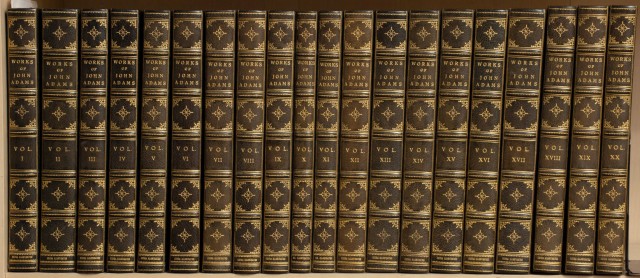 ADAMS, JOHN  The Works of John Adams, Second President of the United States: with a Life of the Author, notes and illustrations, by his Grandson Charles Francis Adams.