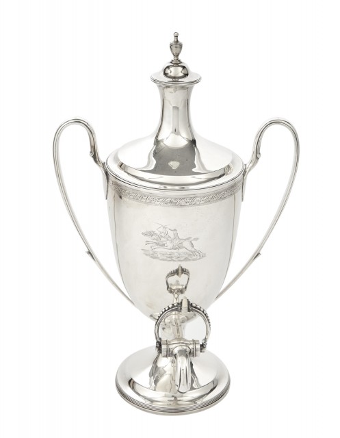 George III Sterling Silver Tea Urn