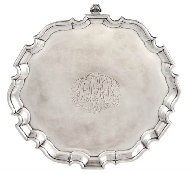 George II Sterling Silver Salver