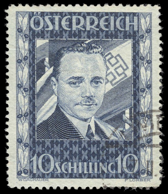 Austria 1936 10 Shilling Dolfuss Scott 380