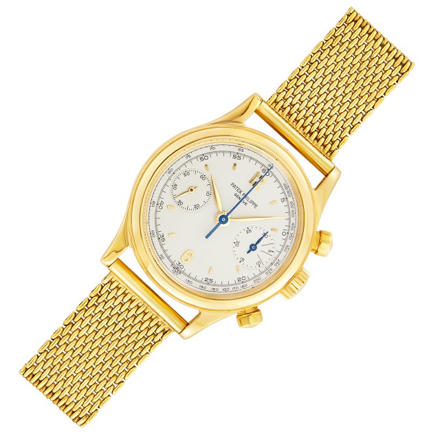 Patek Philippe, Gold Chronograph Wristwatch, Ref. 1463