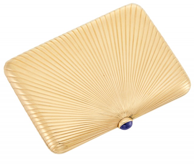 Russian Gold Cigarette Case