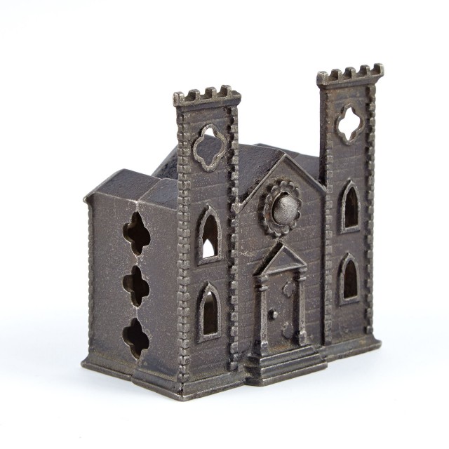 Small Gothic Church Still Bank