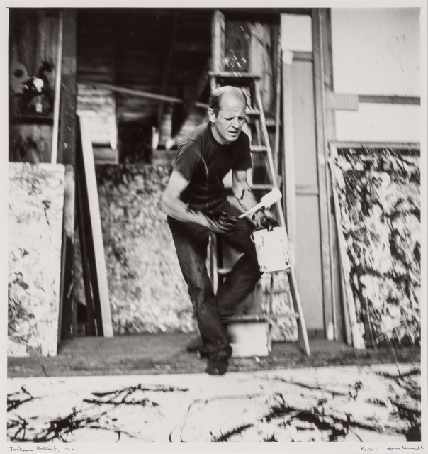 NAMUTH, HANS (1915-1990)  Jackson Pollock,