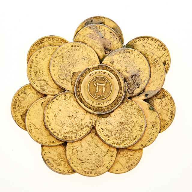 Silver Dollar Paperweight