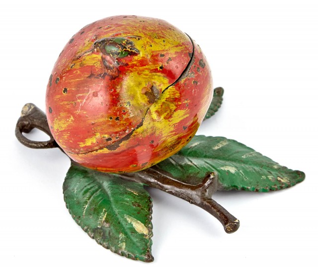 Apple Cast Iron Bank