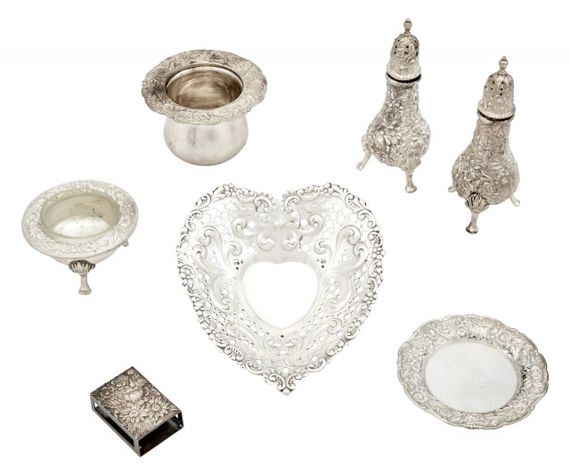 Group of Baltimore Sterling Silver Table Articles