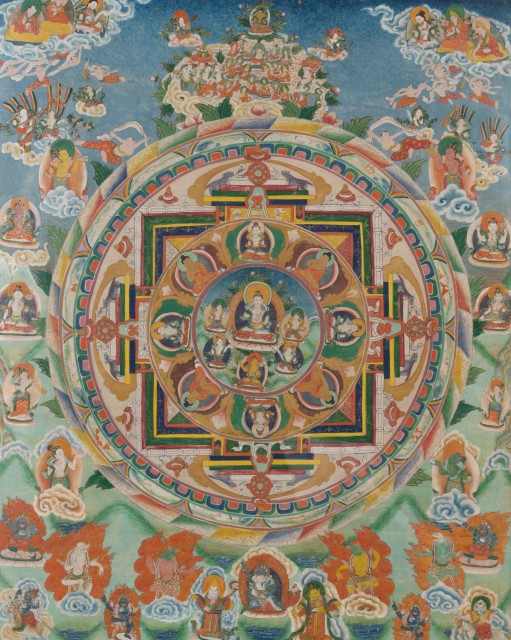 A Tibetan Thangka