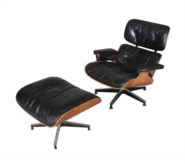 Charles and Ray Eames Rosewood Model 670 and 671