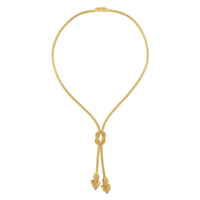 Gold Ram's Head Necklace, Lalaounis