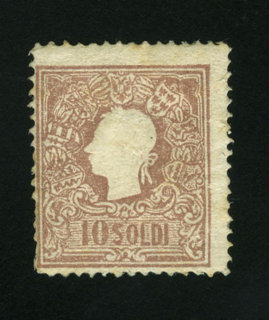 Italian States Lombardy-Venetia 1859 10 Soldi Type II Scott 11