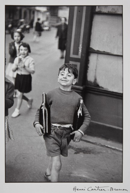 CARTIER-BRESSON, HENRI (1908-2004)  Rue Mouffetard, Paris,