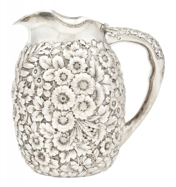 George W. Shiebler Sterling Silver Water Pitcher