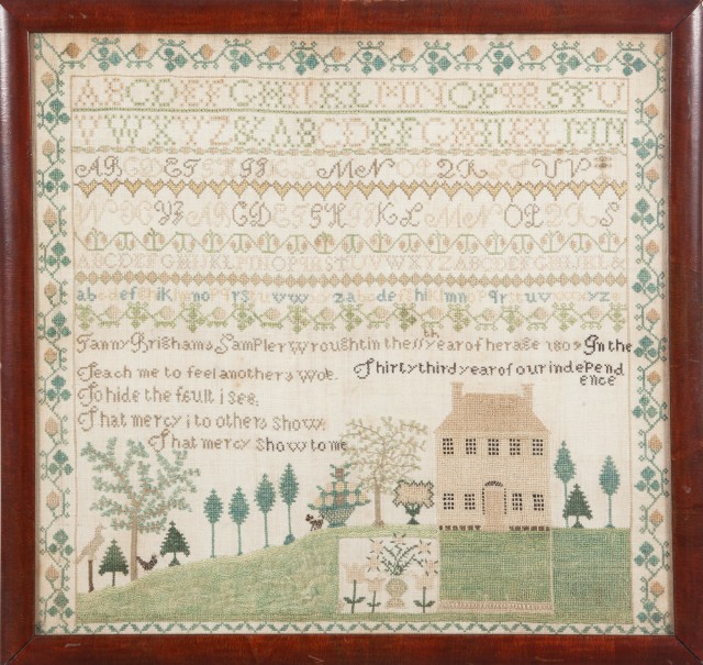 American Needlework Sampler