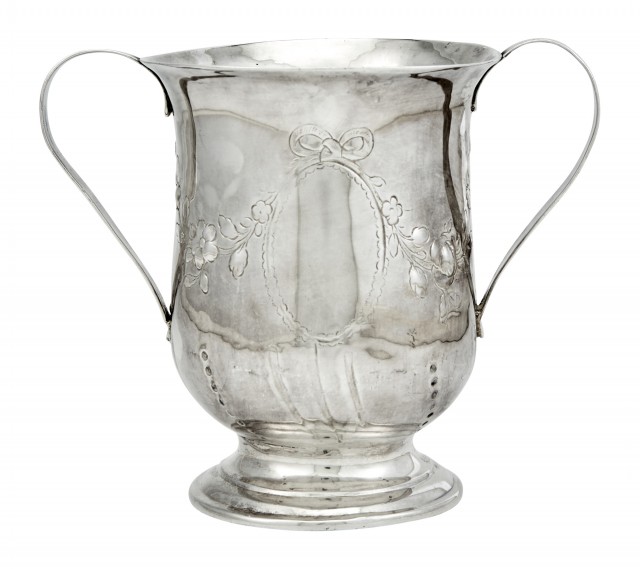 George III Sterling Silver Two-Handled Cup