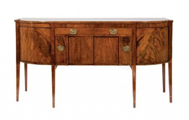 Federal Inlaid Mahogany Sideboard
