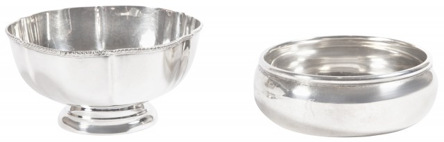 Two American Sterling Silver Bowls