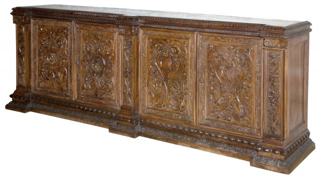 Renaissance Style Walnut Buffet