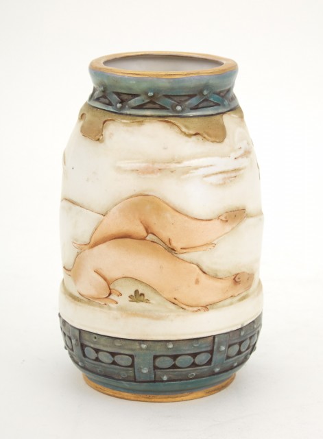 Amphora Glazed Pottery Vase