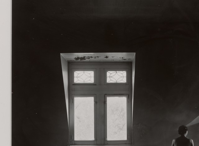 CALLAHAN, HARRY (1912-1999)  [Eleanor in the Attic, Chicago,