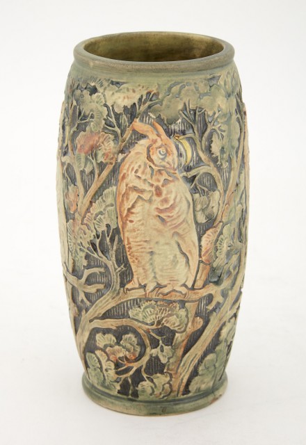 Weller Glazed Pottery Vase