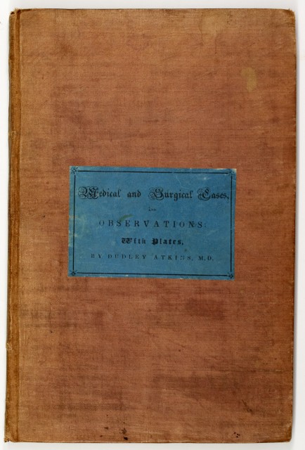 [MEDICINE]  Group of four early American medical works, all uncut in boards of issue