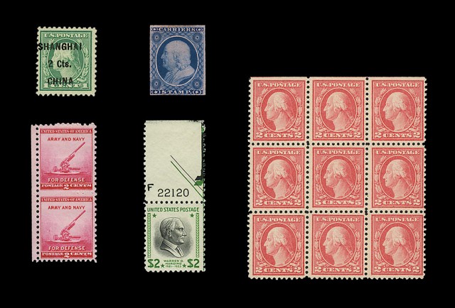 United States Mint Stamp Grouping