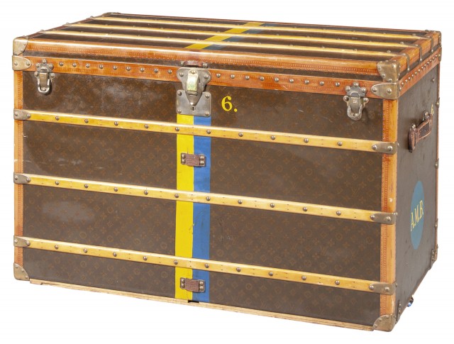 Louis Vuitton Monogram Canvas Steamer Trunk
