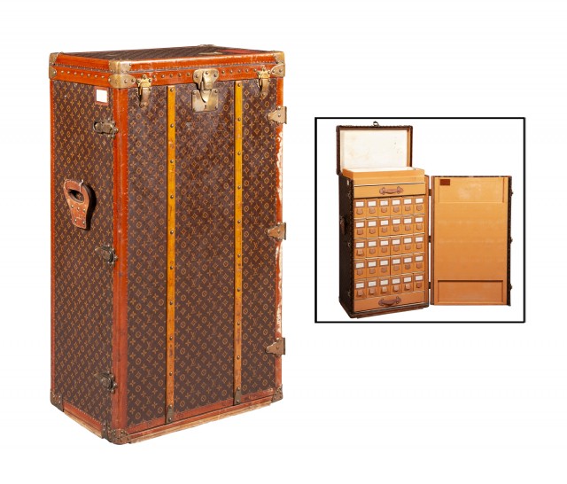 Louis Vuitton Monogram Canvas 'Lily Pons' Shoe Trunk