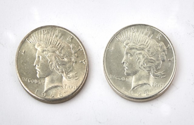 United States Peace Dollar Roll