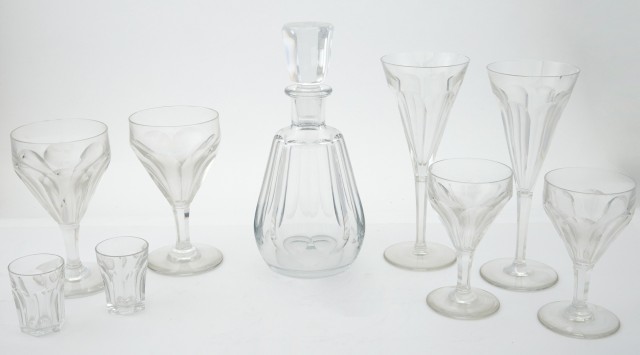 Baccarat Cut Glass Genova