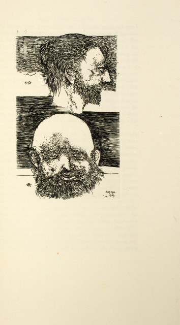 [GEHENNA PRESS - LEONARD BASKIN]  BACOU, ROSELINE [editor]; [translated by] SEYMOUR S. WEINER. Bresdin to Redon six letters 1870-1881.