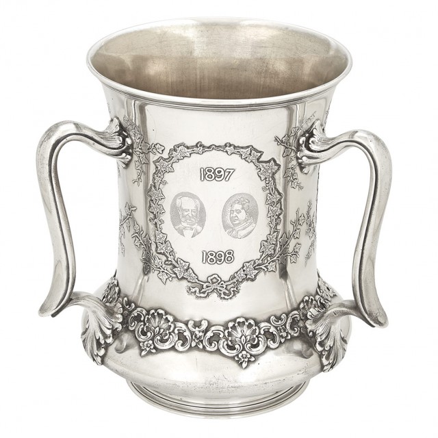 Tiffany and Co. Sterling Silver Loving Cup, 1891-1902. Est. $1,000-1,500. Lot 201. Auction Oct 4 