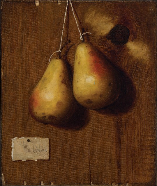 De Scott Evans (1847-1898), Still Life with Apples and Still Life with Pears: A Pair. Est. $15,000-25,000. Lot 65. Auction Oct 4 